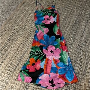 Gianni Bini Multicolor Floral Maxi Dress